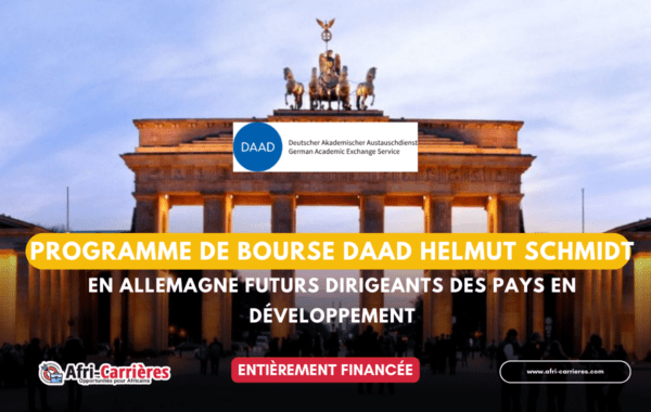 Bourses detudes Helmut Schmidt