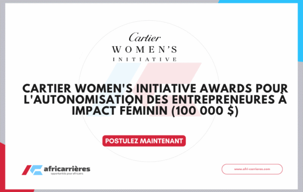 Cartier Womens Initiative Awards 2026 pour femmes entrepreneures