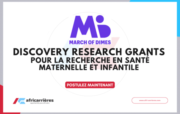 Discovery Research Grants 2026 200 000 pour la recherche en sante maternelle et infantile