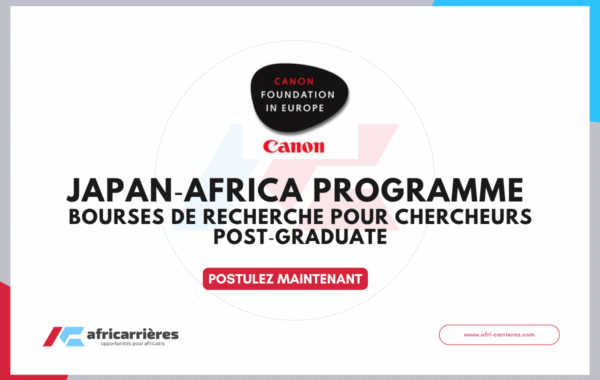 Japan‑Africa Programme 2027 Bourses de recherche pour chercheurs post‑graduate