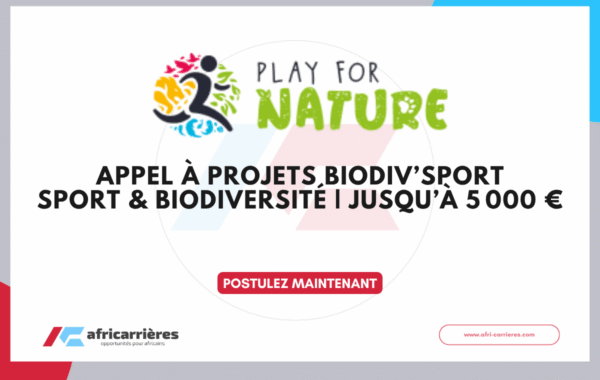 Appel a projets BiodivSport 2026 Sport Biodiversite Jusqua 5 000 E