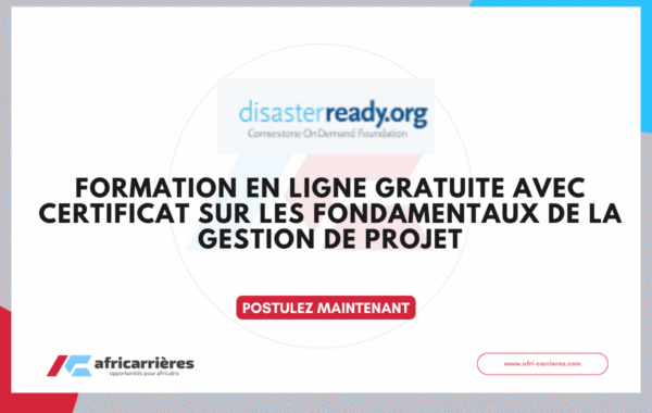 Certificat sur les fondamentaux de la gestion de projet