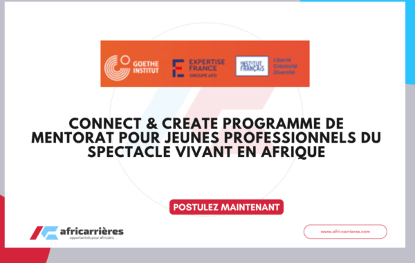 Connect & Create 2027 – Programme de mentorat pour jeunes professionnels du spectacle vivant en Afrique