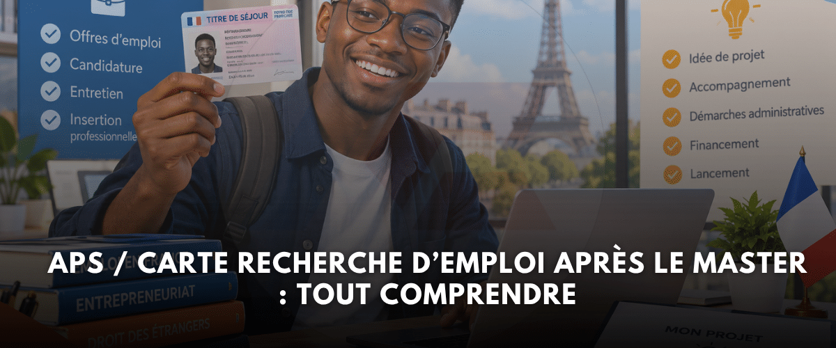 APS carte recherche d’emploi après le master tout comprendre