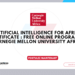 Certificat en Intelligence Artificielle pour l’Afrique 2027 : formation gratuite en ligne de Carnegie Mellon University Africa 2 Certificat en Intelligence Artificielle pour l’Afrique 2027 : formation gratuite en ligne de Carnegie Mellon University Africa