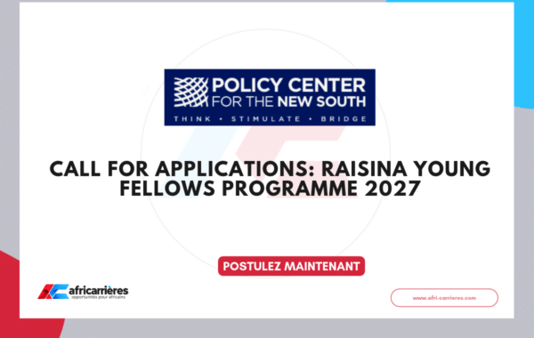 Call for Applications Raisina Young Fellows Programme 2027