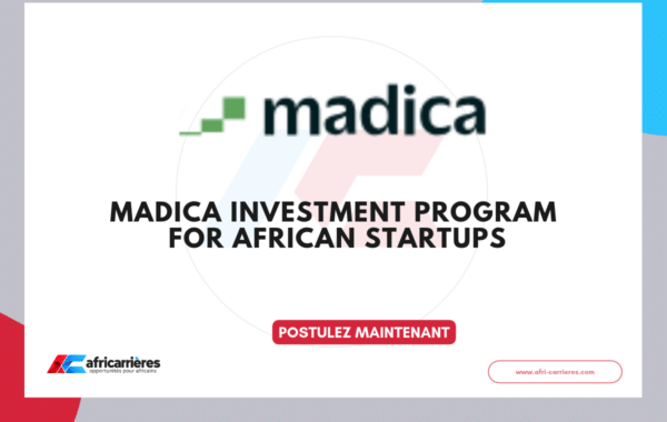Madica 2026 investment program for African startups