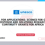 Subventions UNESCO SCRS pour la continuité de la recherche en Afrique