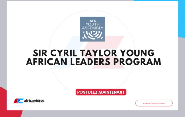 Sir Cyril Taylor Program for Young African Leaders 2026