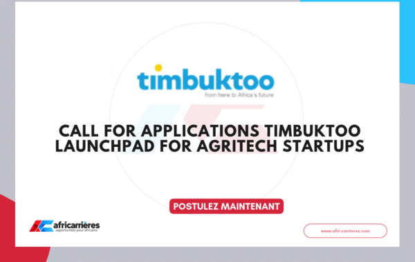 Timbuktoo AgriTech Startups 2026 Pan-African Incubation Programme